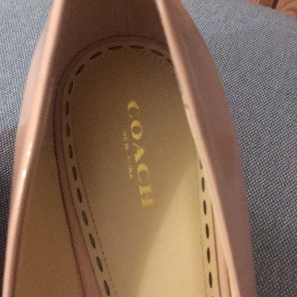 Coach Precious Pink Peeptoe Wedge - Picture 4 of 6